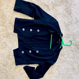 WHBM Black Quarter Sleeve Jacket